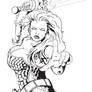 red Sonja Collab Inks