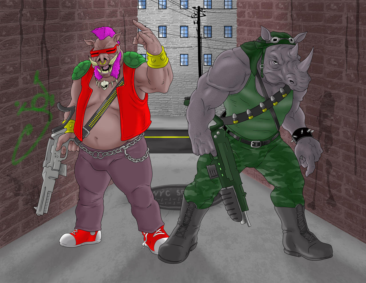 Bebop and Rocksteady