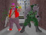 Bebop and Rocksteady by JOEYDES