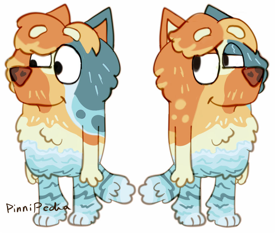 Bluey OC by pinnipediaart on DeviantArt