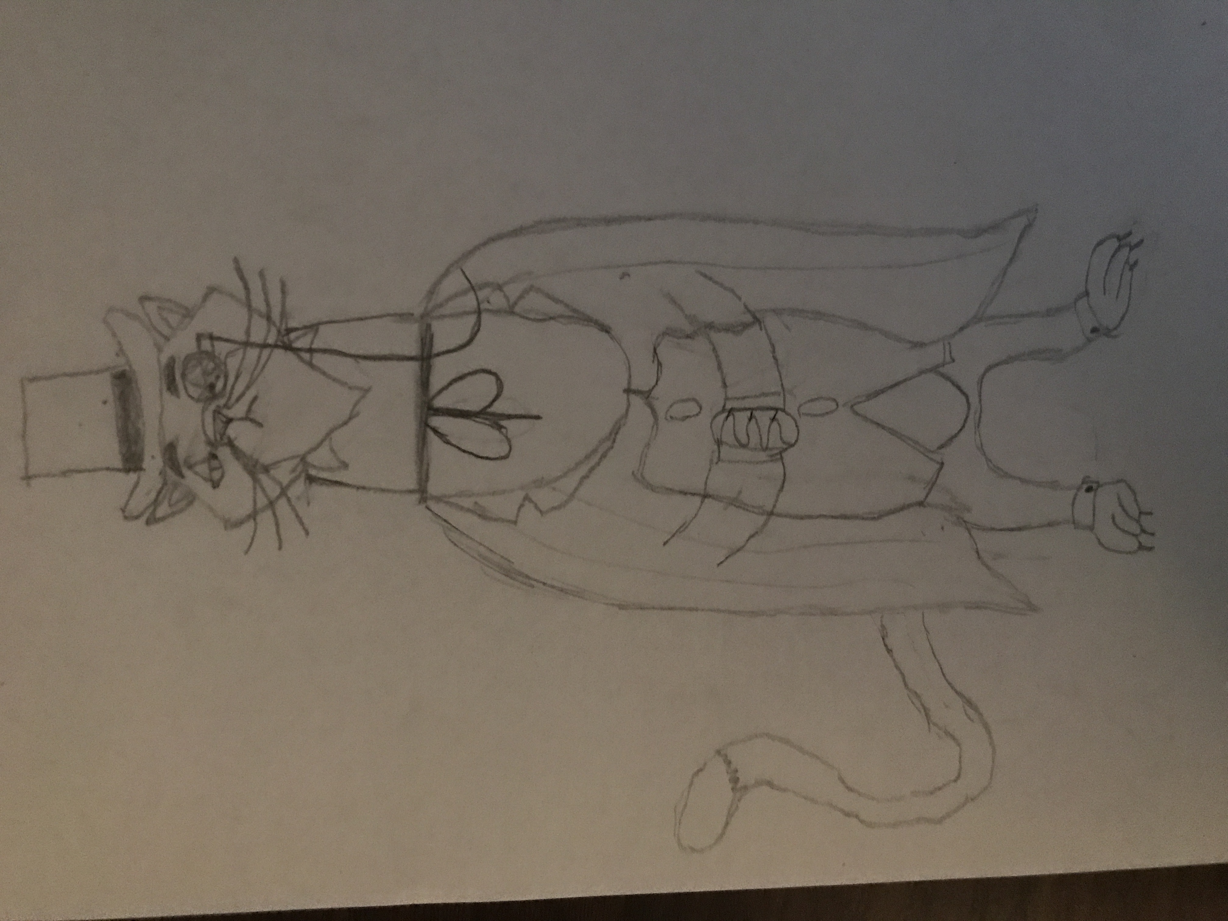 Character sketch 7: Cat R. Waul by Mr-Slim-12345 on DeviantArt