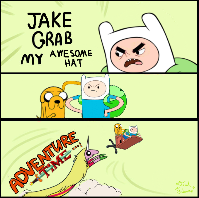 Jake, Grab My Awesome Hat