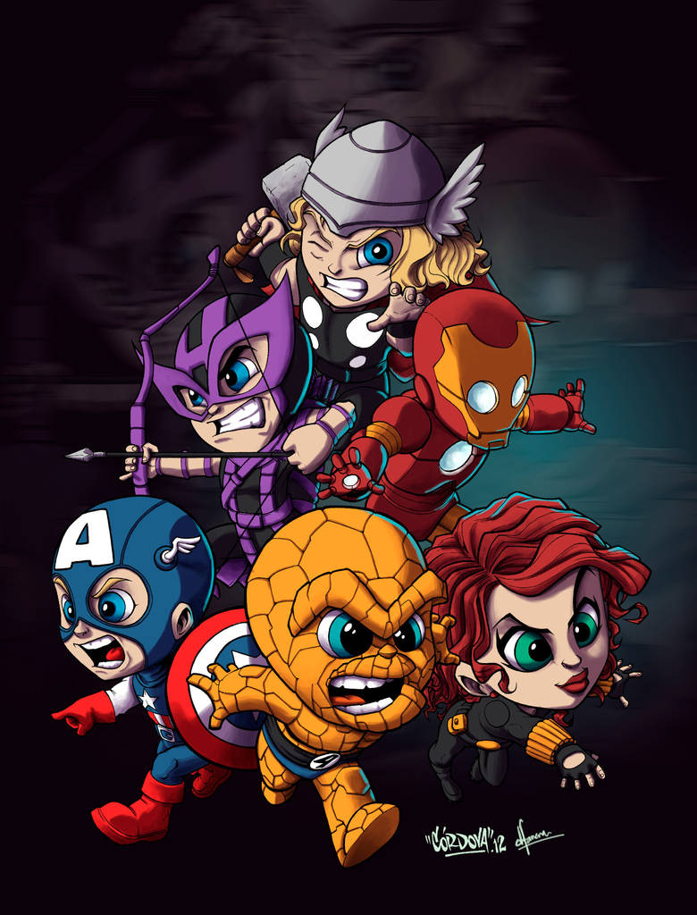 .: mini avengers :. by monito on DeviantArt