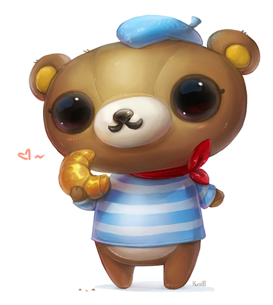 Comm: Rilakkuma by Kuroi-kisin