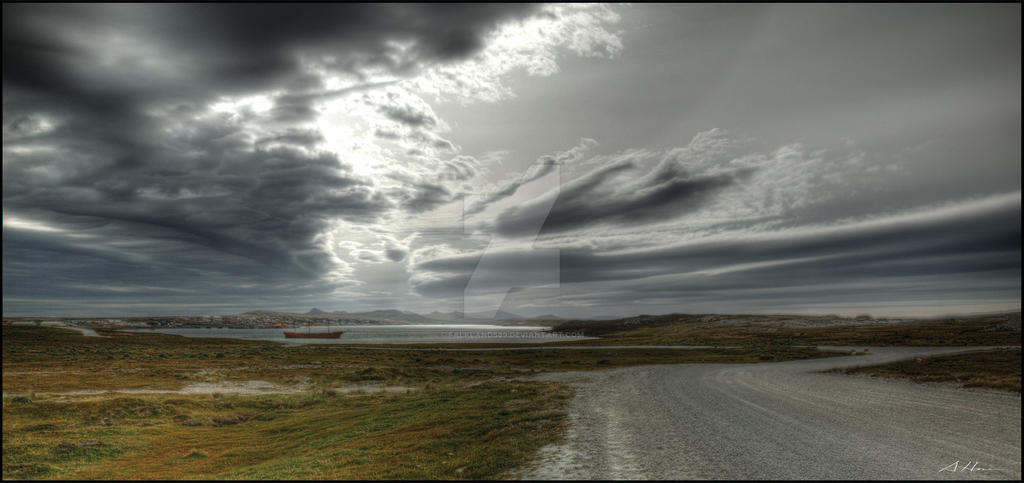 Falklands- Stanley Harbor