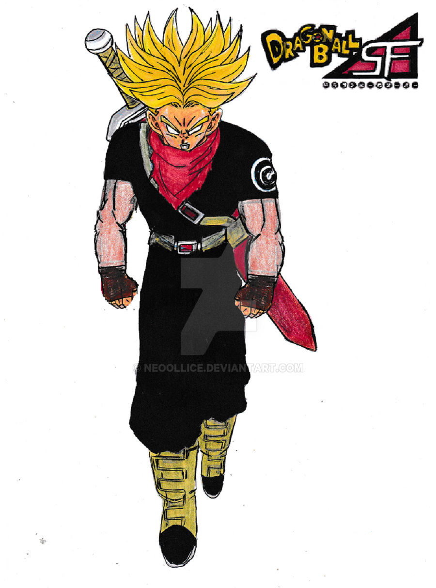 Future Trunks (Super Saiyan Rage) (Dragon Ball SF) by NeoOllice on ...