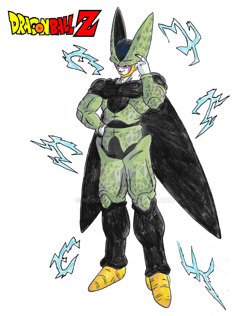 Cell Super Perfect Form Dragon Ball Z By Neoollice On Deviantart