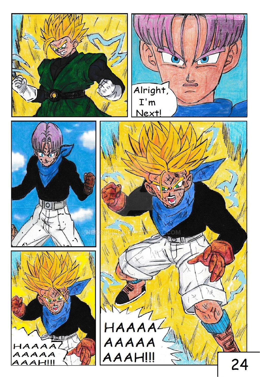 Dragon Ball SF Volume 2 Page 39 by NeoOllice on DeviantArt