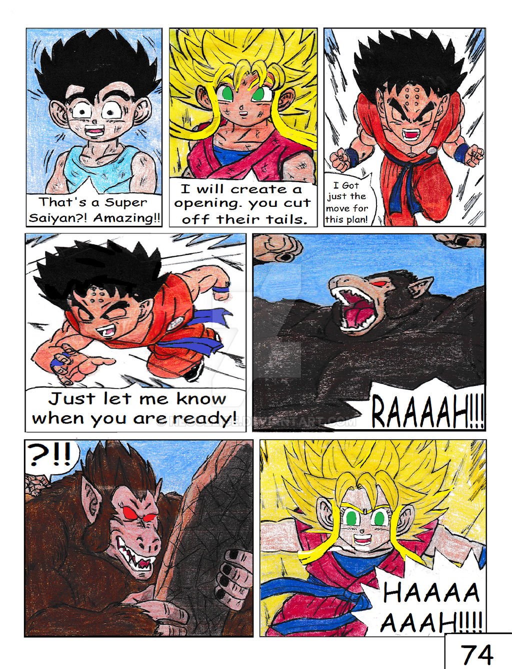Dragon Ball SF Volume 2 Page 39 by NeoOllice on DeviantArt