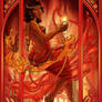 Art Nouveau:  Fire