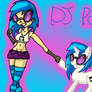 Mlh and Mlp - Vinyl Scratch A.K.A DJ Pon3