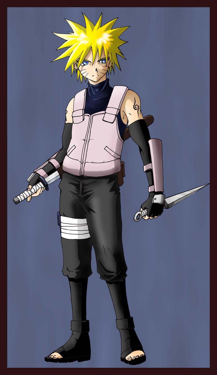 Jounin Naruto by BuD-bUd on DeviantArt