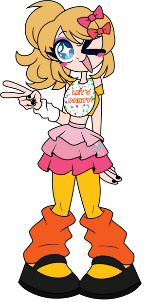 FNAF 2: Human Toy Chica!