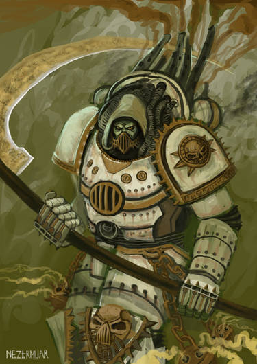 Warhammer 40k artwork — Death Guard