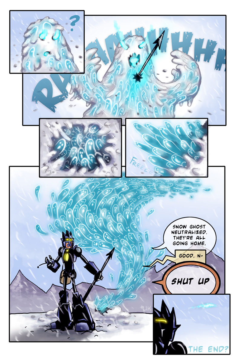 The Snow Ghost (pg 4)