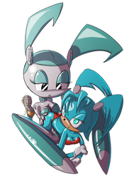 XJ-9 and Kimber by GodzillaJAPAN