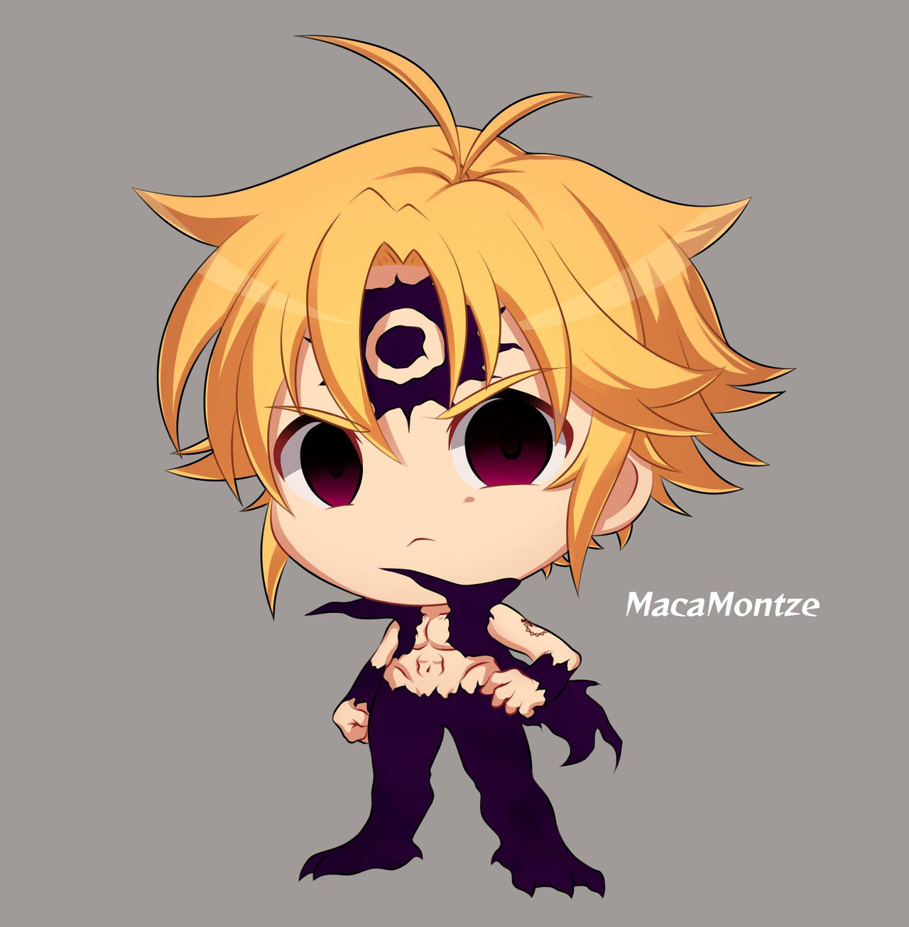 Meliodas Assault Mode By Macamontze On Deviantart