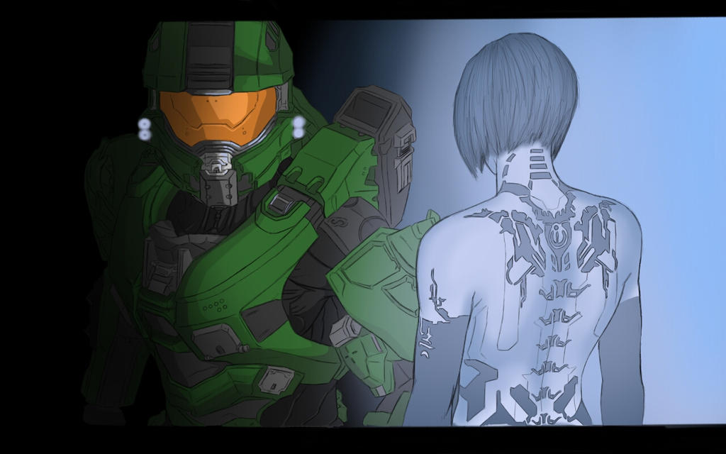 Master Chief and Cortana