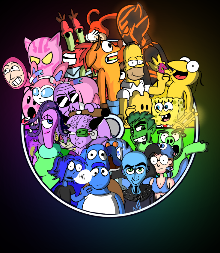 Characters Color Wheel By BigTexasTony On DeviantArt characters-color-wheel-by-bigtexastony-on-deviantart