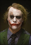 Heath Ledger's Joker by TovMauzer