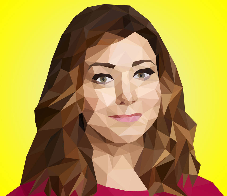 Lilly Aldrin from Himym in Low Poly by EirikStrand1996