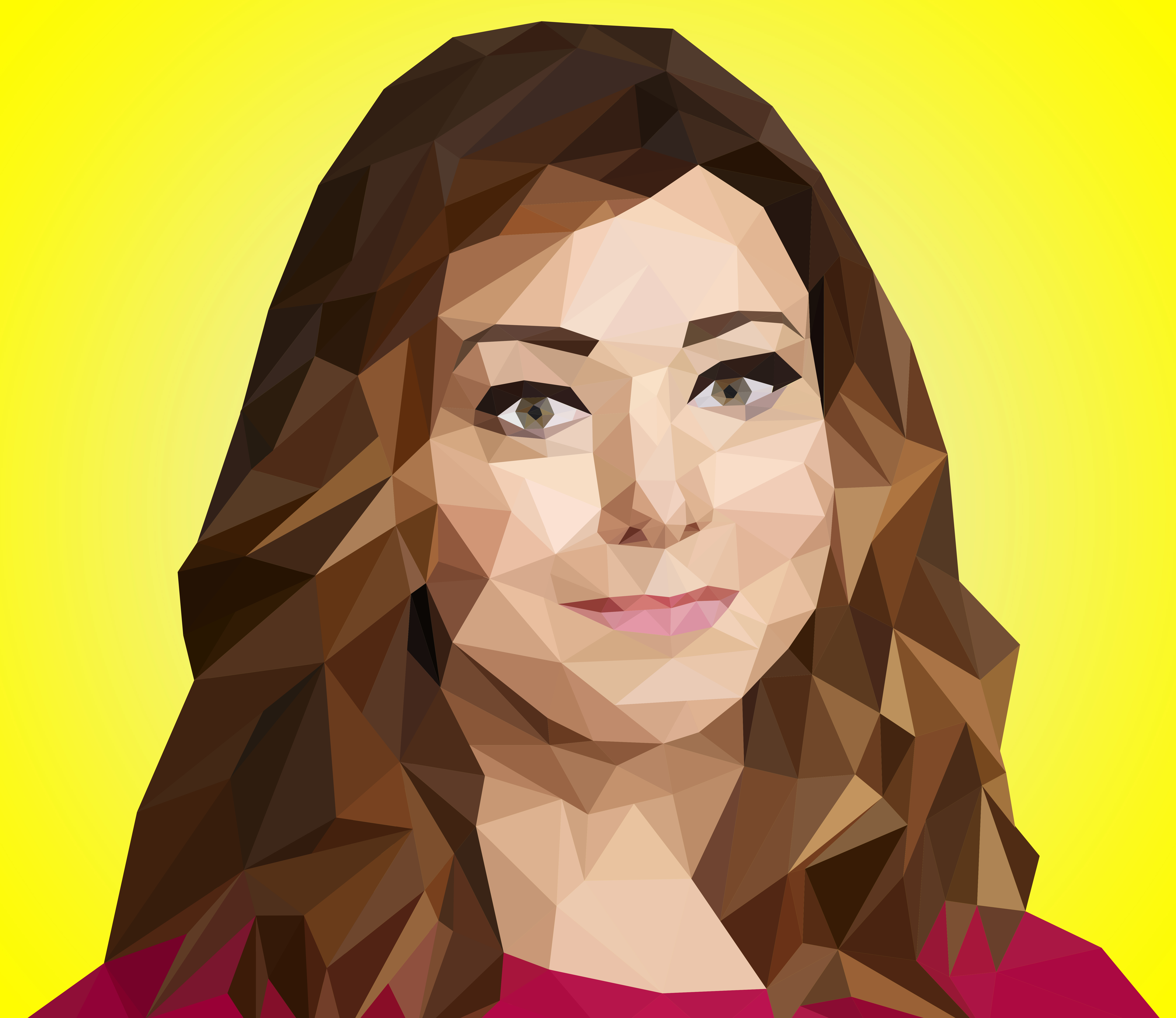 Lilly Aldrin from Himym in Low Poly by EirikStrand1996