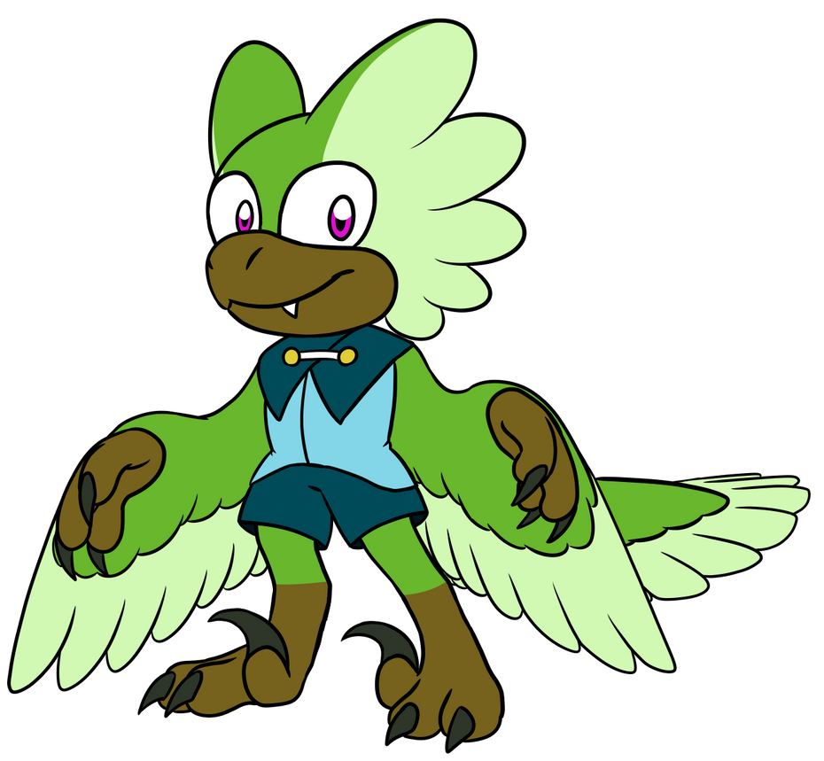 Razor the Raptor (classic) - 2019 ref 2 by Disgustedorite on DeviantArt