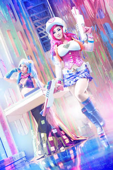 Arcade Sona and Arcade Miss Fortune