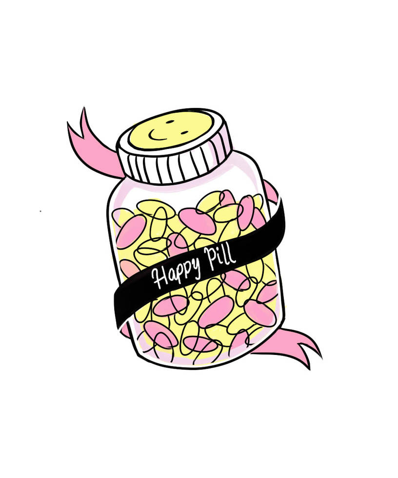 Happy Pill by manly-unicorn on DeviantArt