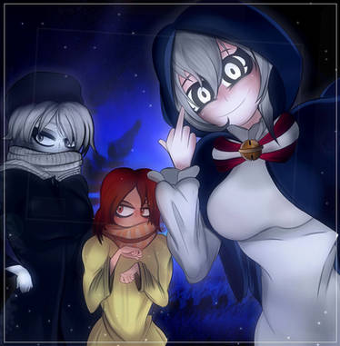 Trollface and Jeff the Killer girl fanart (2), AI Anime Girls as  Creepypasta Images