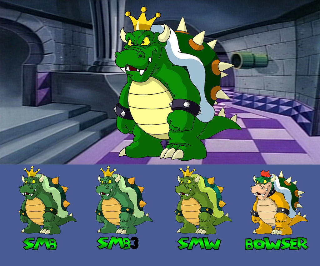 King Koopa Through the Years by BenjaminTDickens on DeviantArt