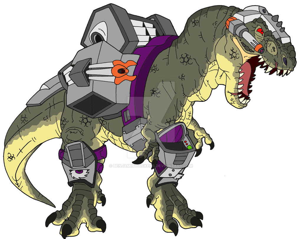 Dino-Riders T-Rex by BenjaminTDickens on DeviantArt