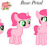 Rose Petal reference guide (with cutie mark)