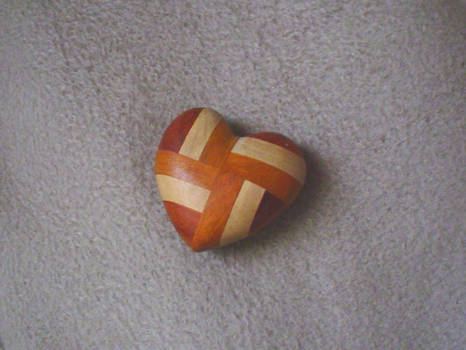 Wooden heart