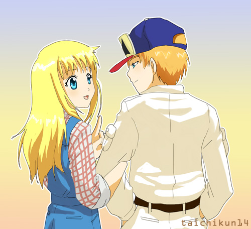 Harvest Moon: Claire and Gray