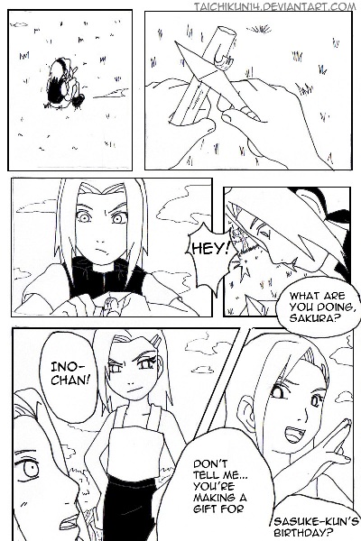 NaruSaku doujinshi pg 1 of 14