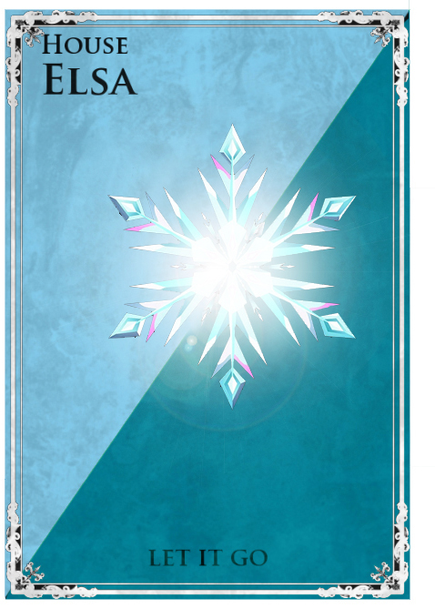 Game of thrones coat of arms Elsa