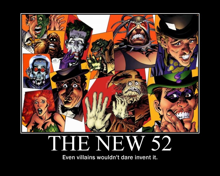 The new 52 sucks-Batvillains