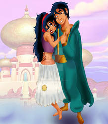 Rule 63!Aladdin artwork