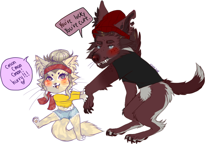 werewolves don't wear pants by kitease