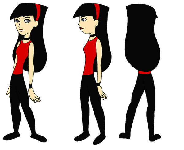 Basic character model sheet by RedMcSpoon on DeviantArt