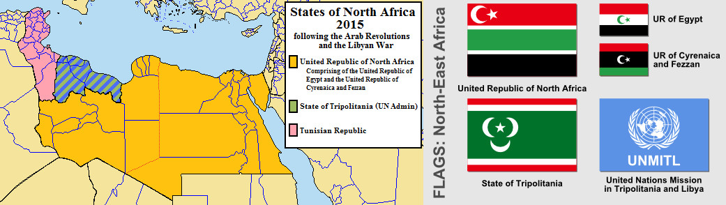 Map of North Africa