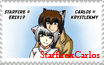 CarlosxRaine stamp