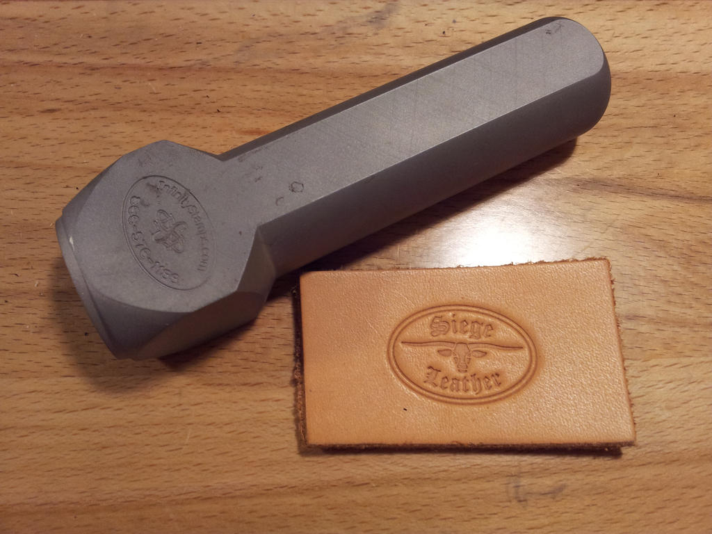 Leather Makers Mark Stamp Siege Leather by siegeandspike on DeviantArt