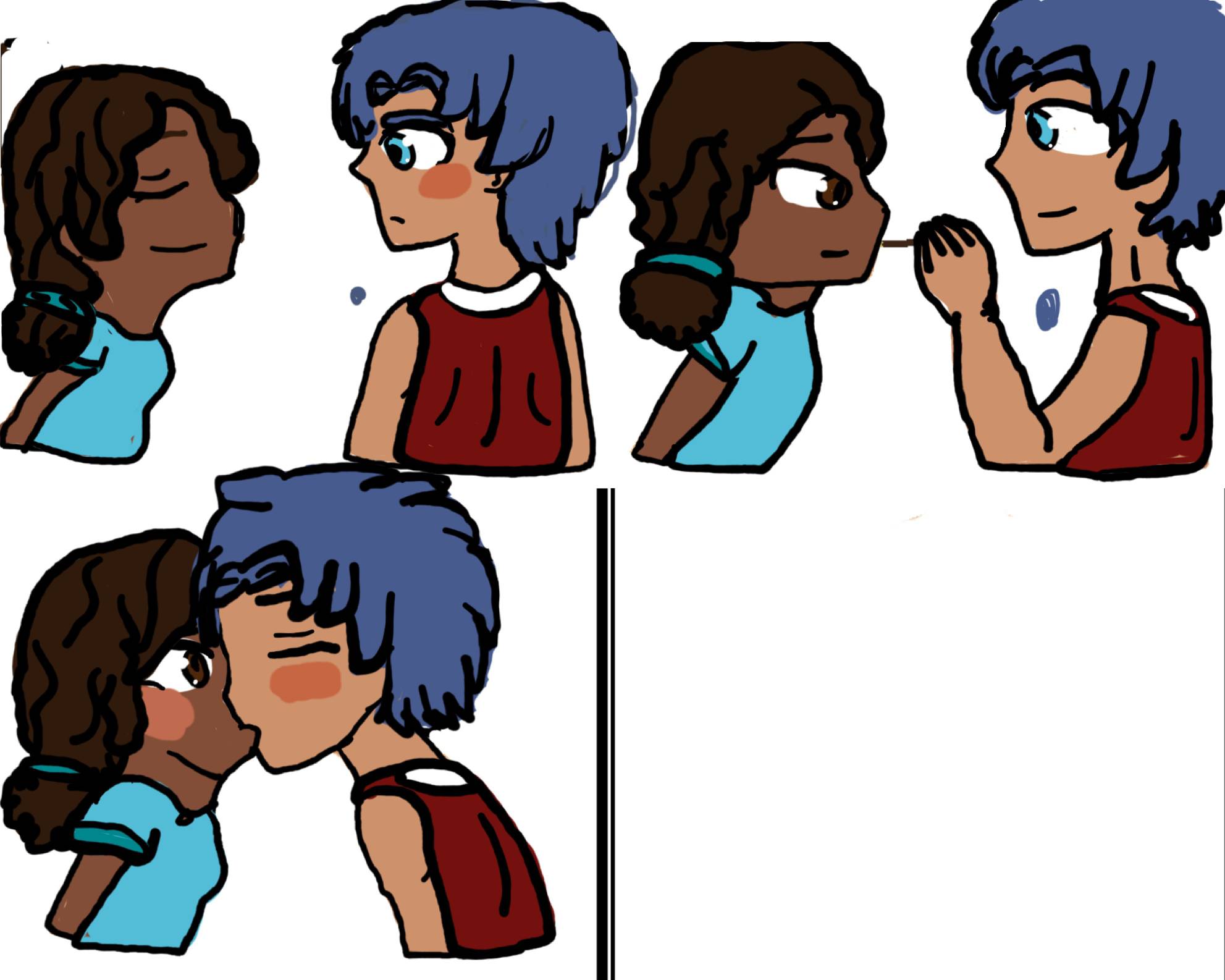 Kiss Deviantart A surprise kiss by Berrysweet1998 on DeviantArt