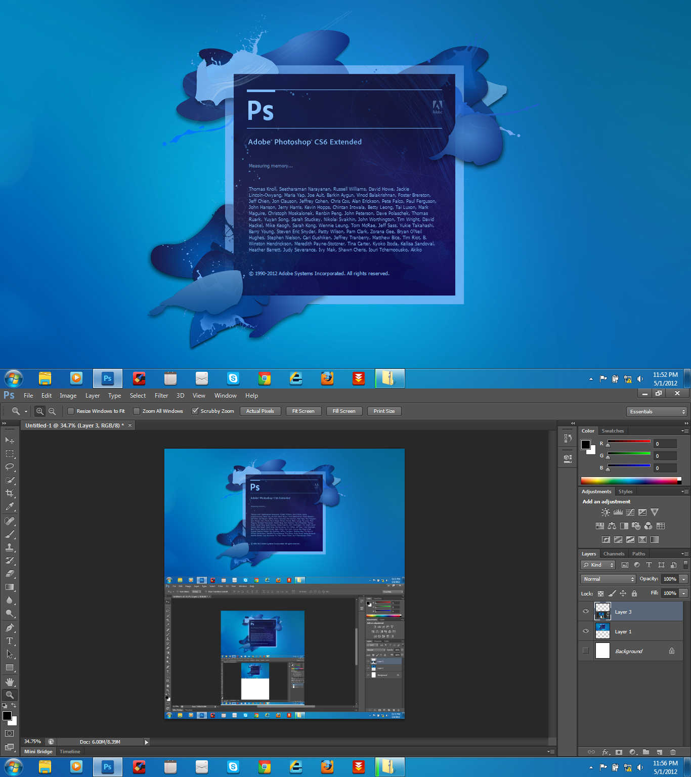 adobe ps cs6 final screenshot by