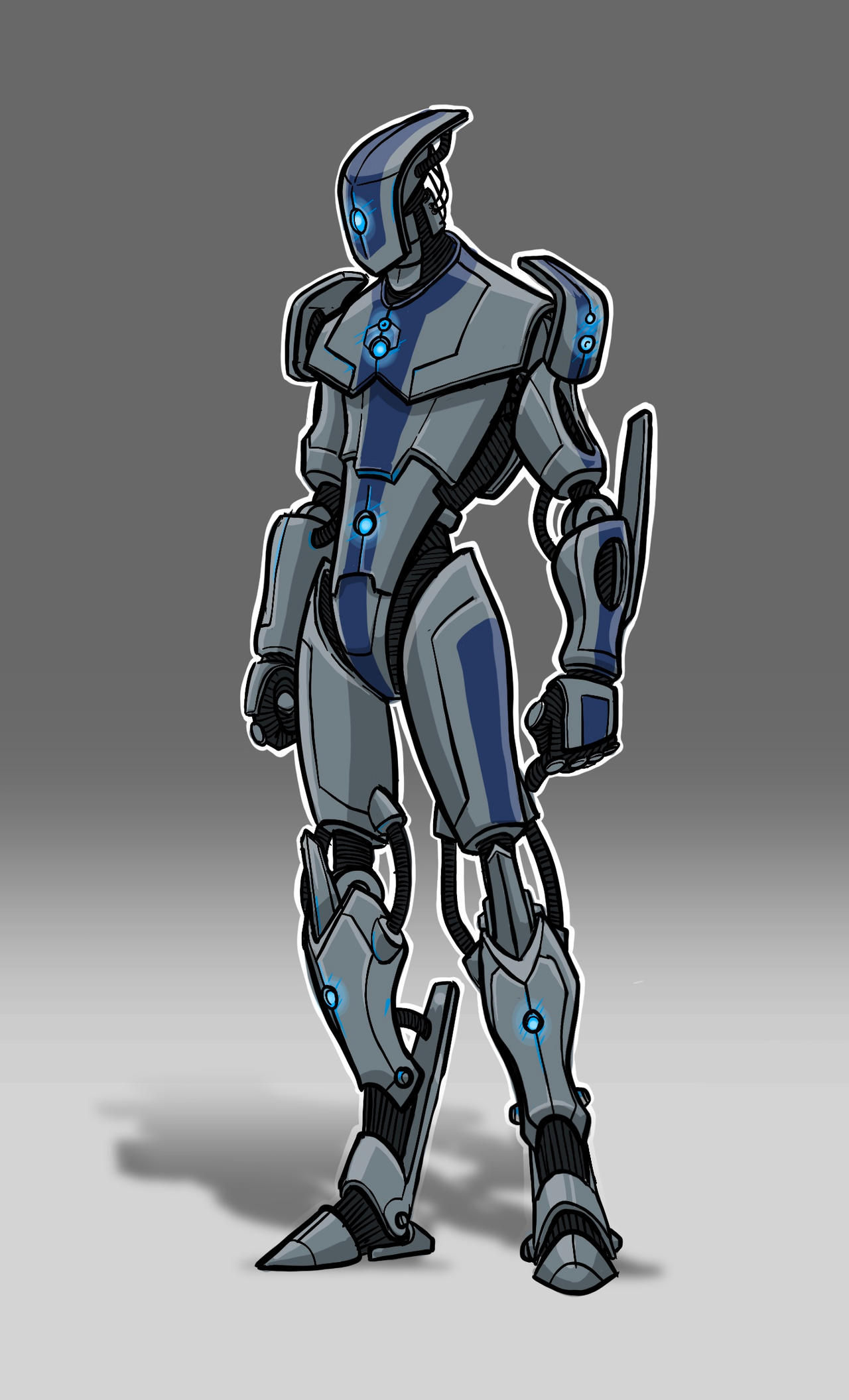 Robot Table Deviantart Robot by Sophiekhara on DeviantArt