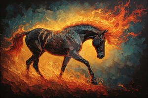 Fire Horse Breaks the Night