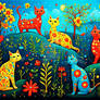 Flowery Hill Cats Of Spring