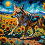 Sonny, The Sunflower Coyote